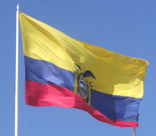 The Ecuador Flag