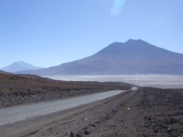  Araral and the Salar de Ascotan, Chile.