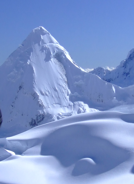 Artesonraju in the Cordillera Blanca of Peru