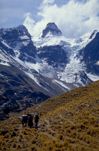 Condoriri seen from the west. 