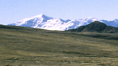 Huellancalloc seen from the southwest. 