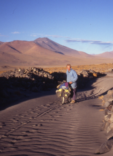 Inacaliri is in the distance from the road above the Ojo de San Pedro