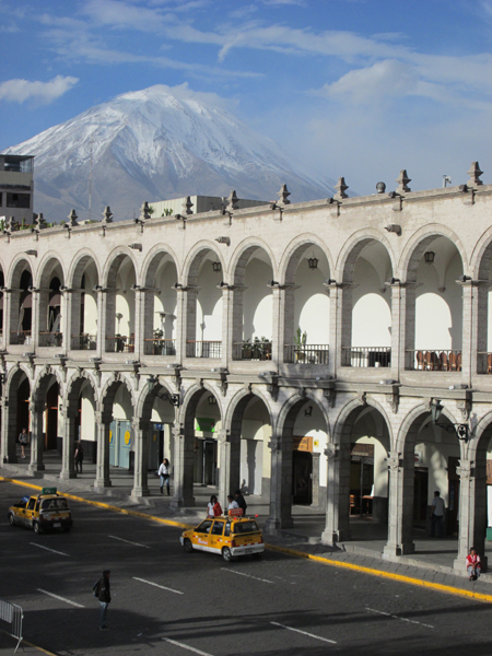 Volcan Misti, above Arequipa