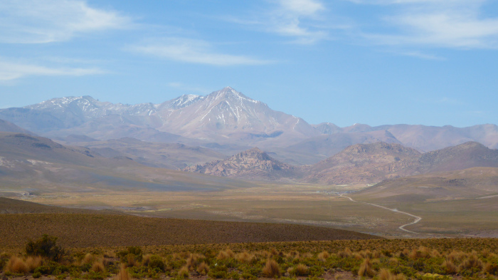 Trinidad, Nuevo Mundo and Lipez seen from the northeast. 