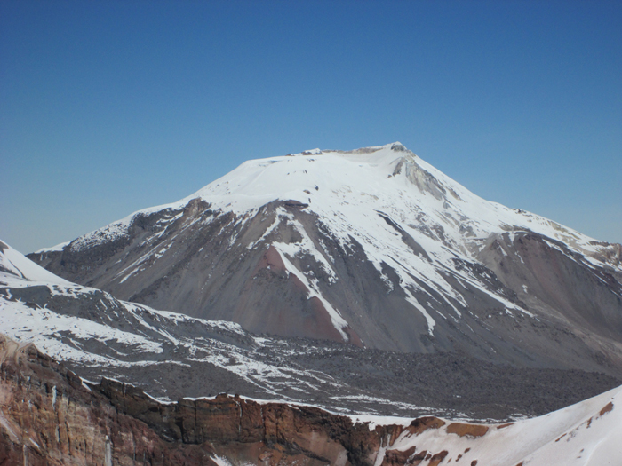 Ampato seen from Hualca Hualca. 