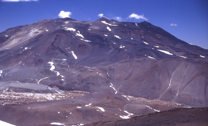 Bonete from just above the usual base camp at Burritos Muertos.