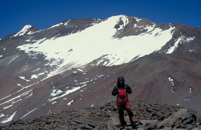 The eastern glacier on Bonete.