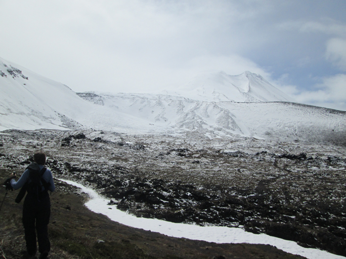 Casablanca volcano form the Raihue crater. 